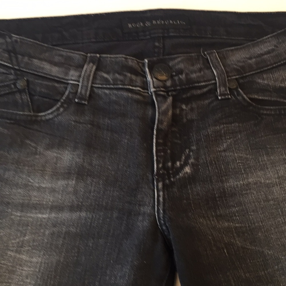 Rock&Republic BlackBerlin stonewashed Jeans size 8 - Picture 5 of 15